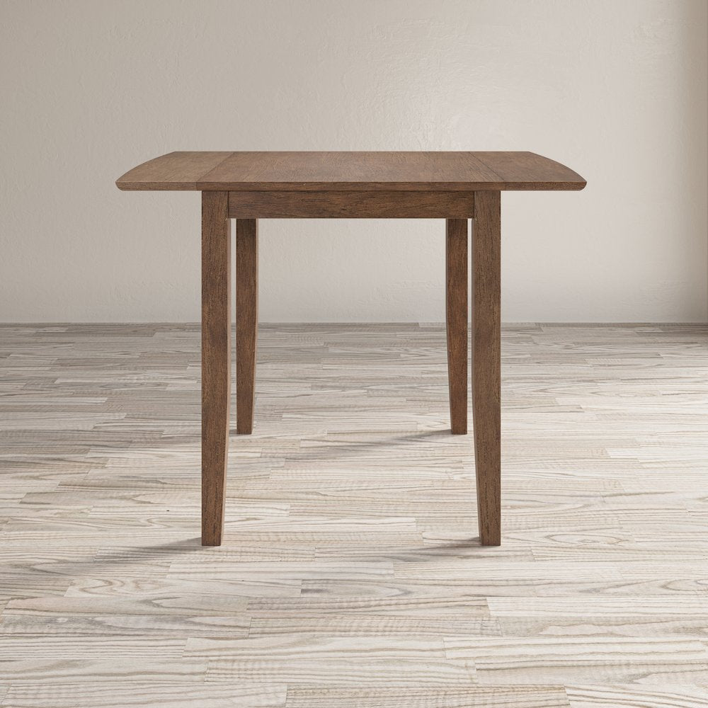 Coastal Wire-Brushed Acacia Three Piece Backless Counter Height Dining Set