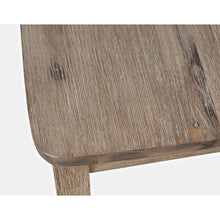 Coastal Wire-Brushed Acacia Three Piece Backless Counter Height Dining Set