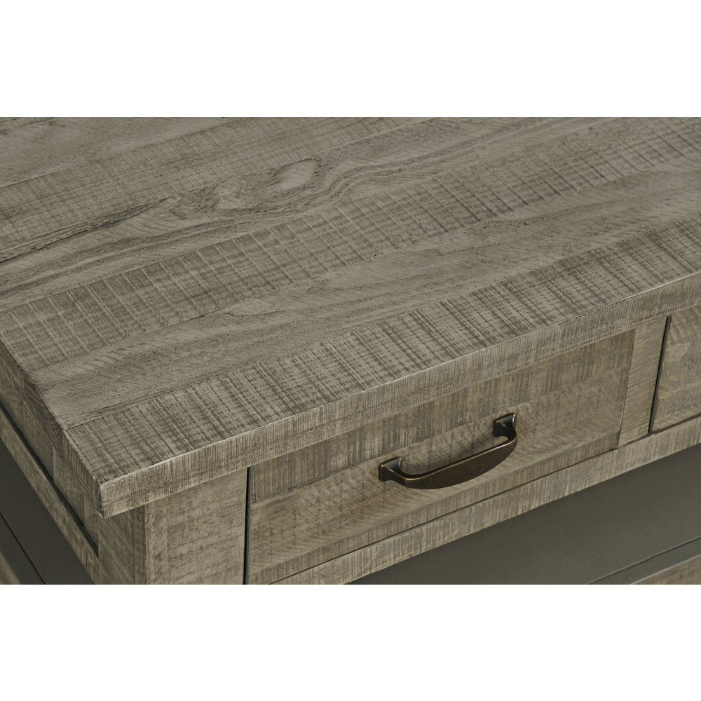 Rustic Farmhouse Solid Wood 50" Coffee Table