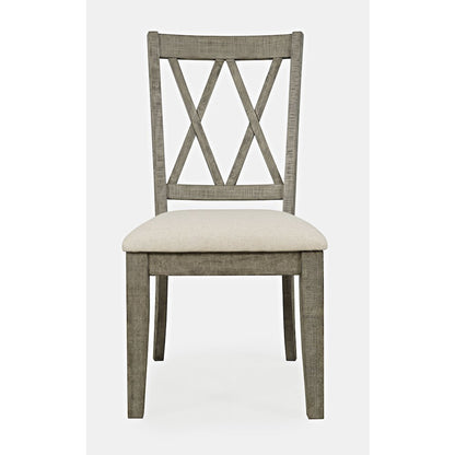 Telluride Rustic Farmhouse Solid Wood Dining Chair (Set of 2)