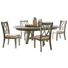 Rustic Farmhouse Solid Wood Five Piece Counter Height Dining Table Set