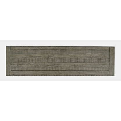 Telluride Rustic Farmhouse Solid Wood Sideboard Buffet Hutch with LED Lights
