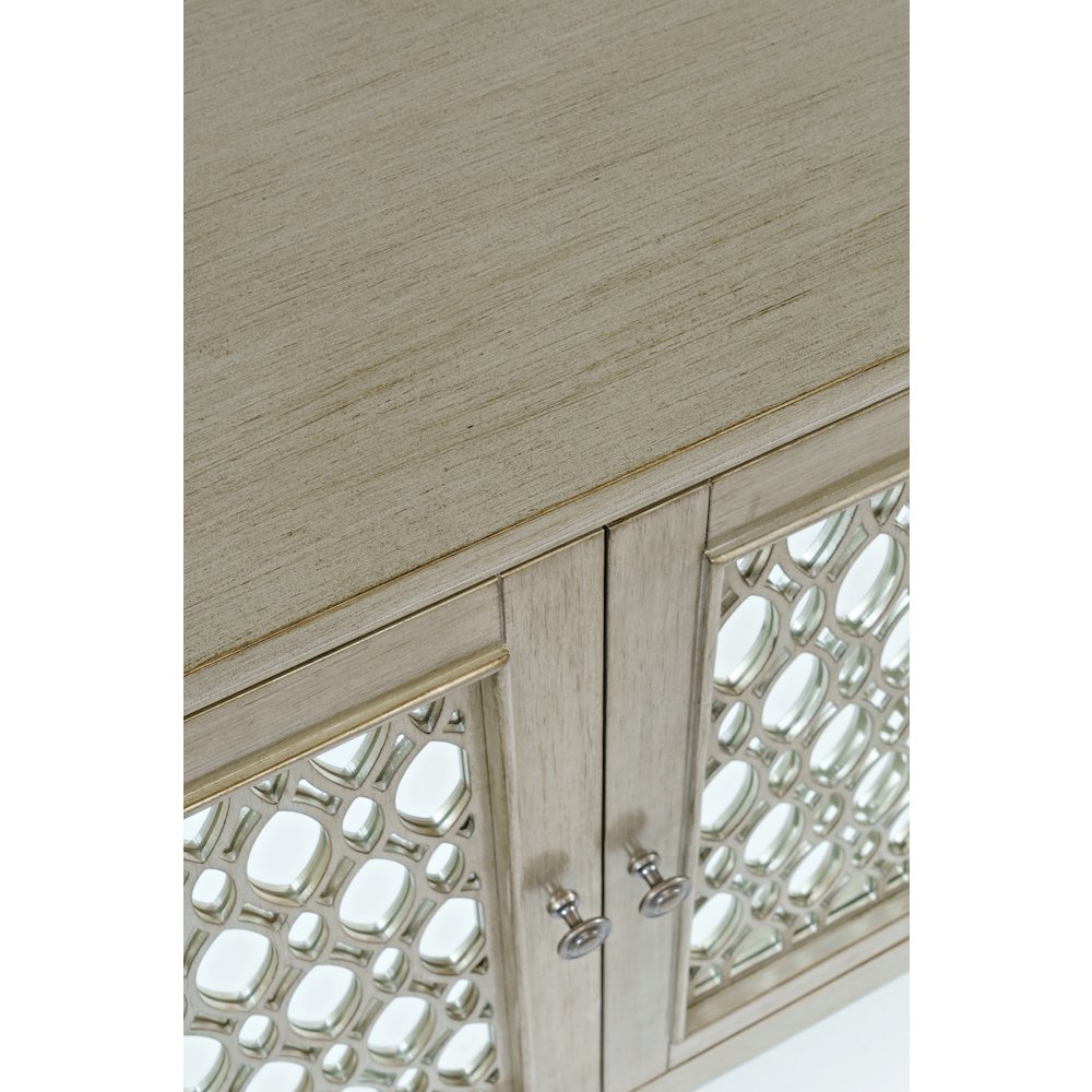 Isabella 69" Luxury Mirrored Sideboard Storage Cabinet