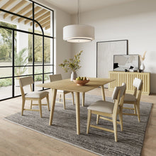 Bowie 66" Harvest Mid-Century Modern Drop-Leaf Dining Table