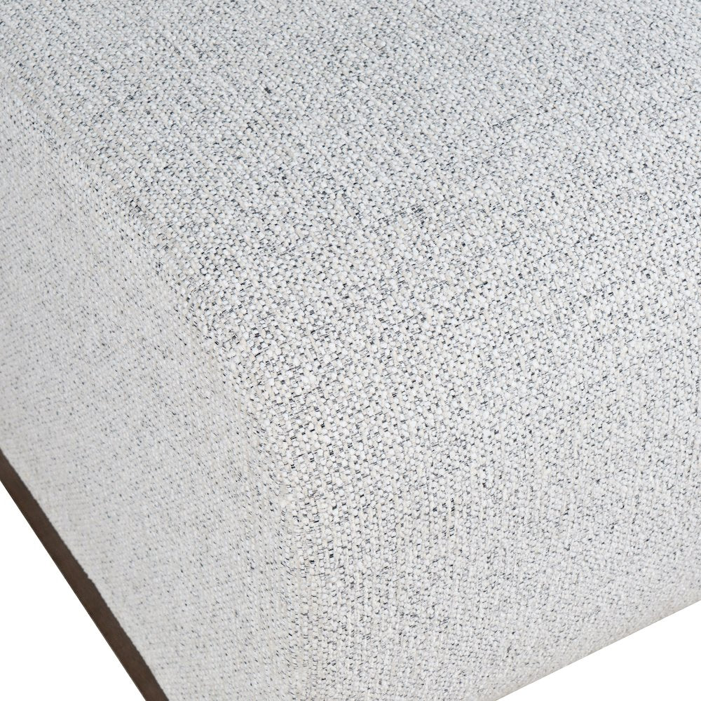 Modern Banquette Upholstered Sectional One Seat Bench with Performance Fabric