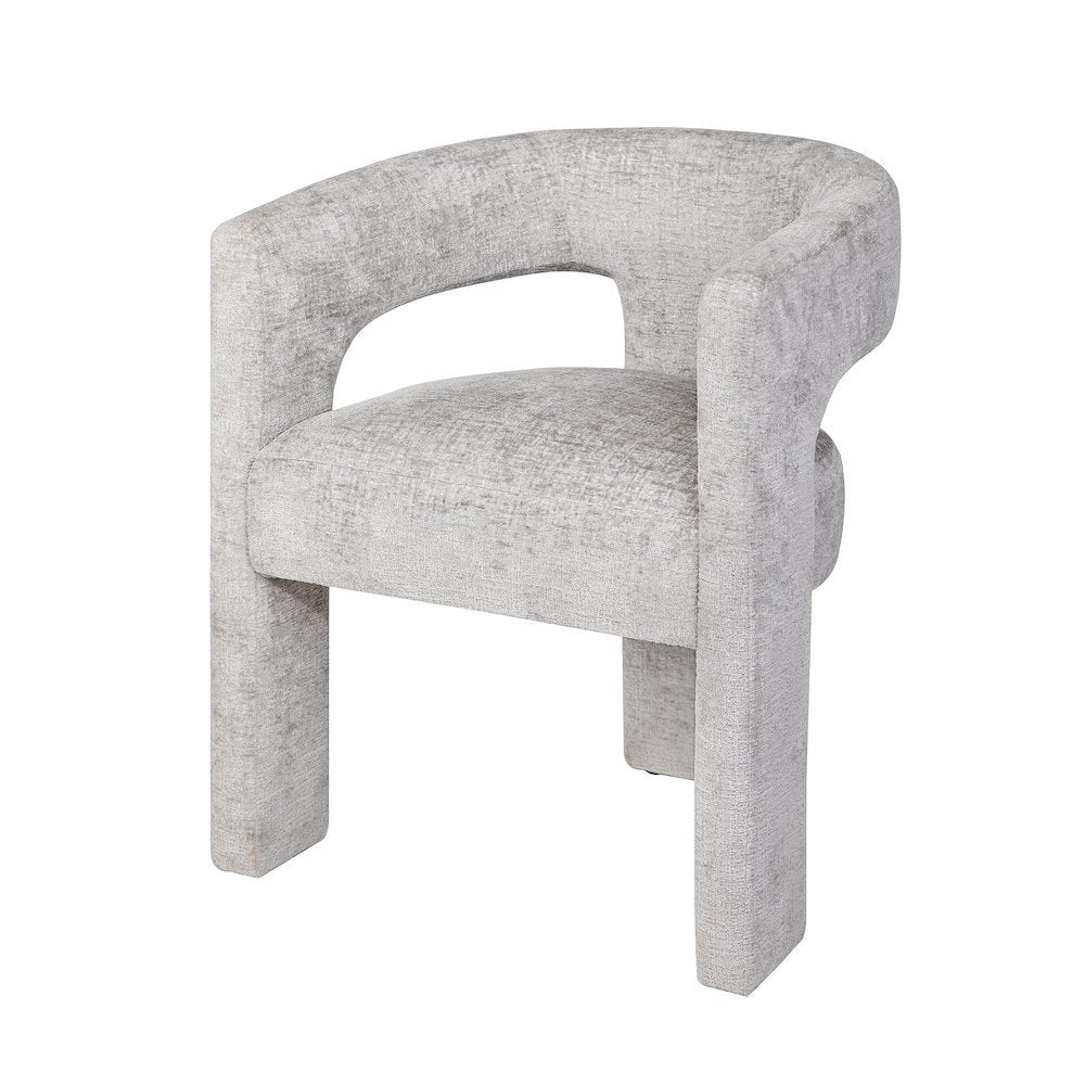 Gwen Modern Luxury Jacquard Fabric Sculpture Armchair - Set of 2
