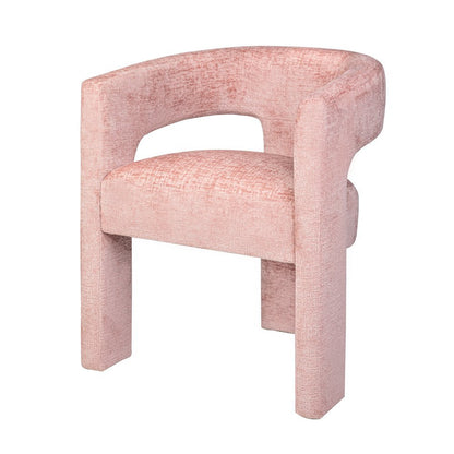 Gwen Modern Luxury Jacquard Fabric Sculpture Armchair - Set of 2