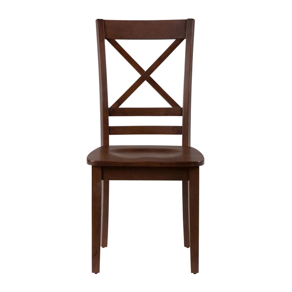 Caramel X Back Chair, Set of 2
