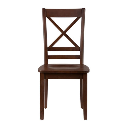 Caramel X Back Chair, Set of 2