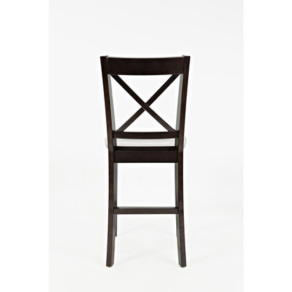 X-Back Stool - Espresso, Set of 2