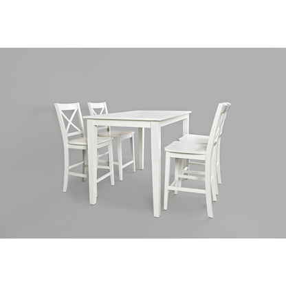 Counter Height Dining Table - Paperwhite