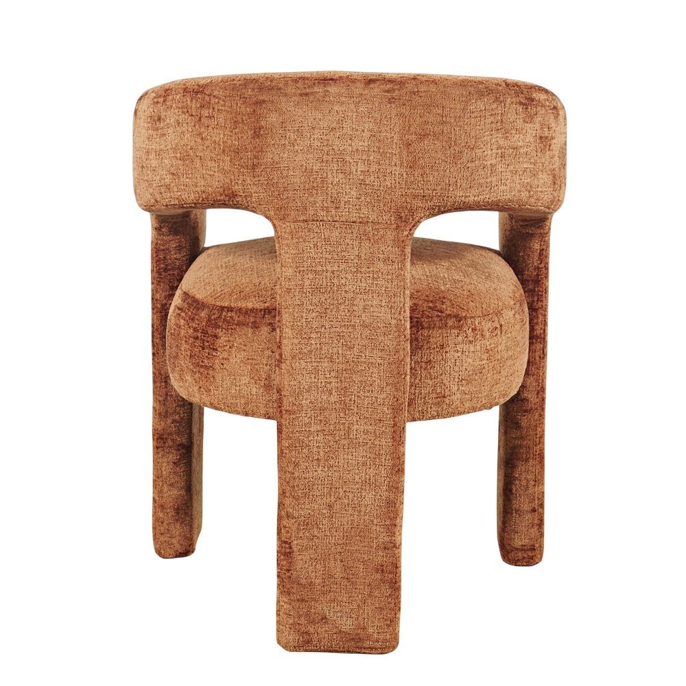 Gwen Modern Luxury Jacquard Fabric Sculpture Armchair - Set of 2