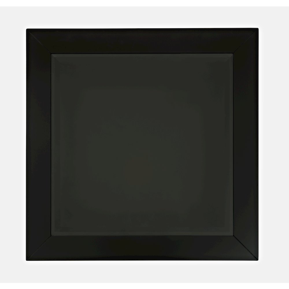 Urban Icon Contemporary Glass Inlay End Table with Storage