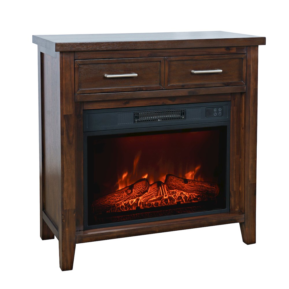 Urban Icon Contemporary 32" Electric Fireplace Console TV Stand