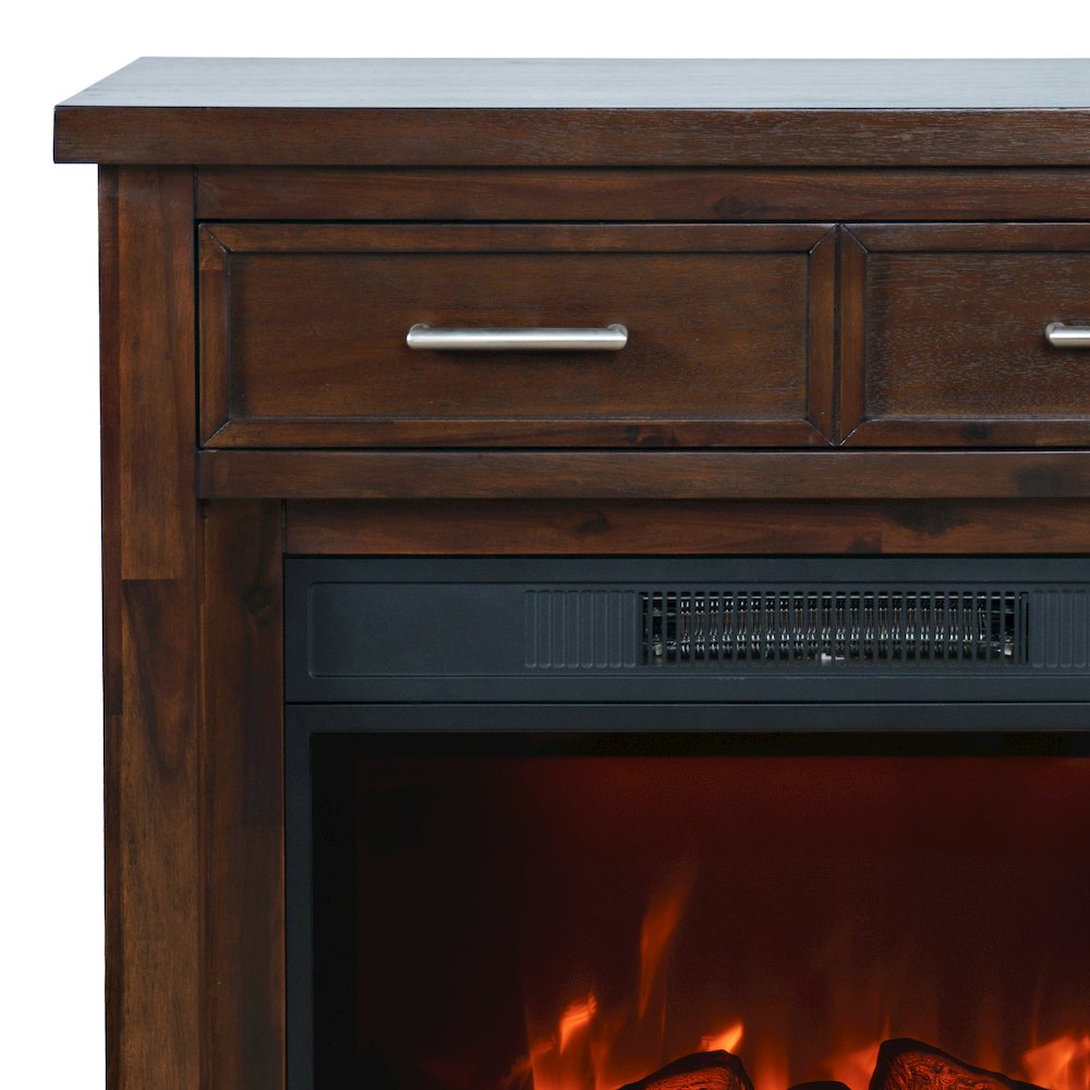 Urban Icon Contemporary 32" Electric Fireplace Console TV Stand