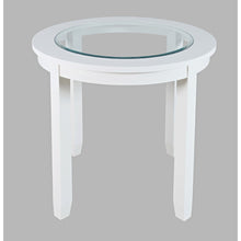 Urban Icon Contemporary 42" Round Counter Height Glass Inlay Dining Table