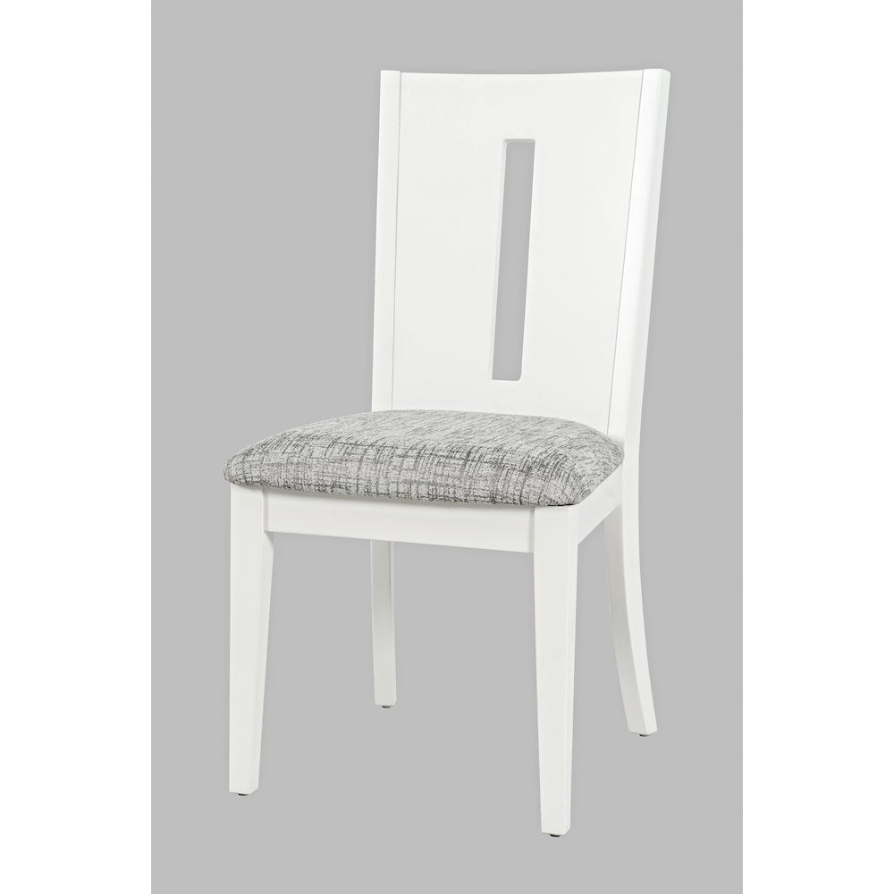 Urban Icon Contemporary Slotback Upholstered Dining Chair (Set of 2)