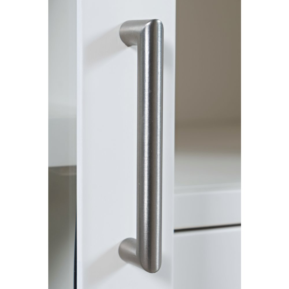 Urban Icon Contemporary 48" Buffet Server with Wine Rack and Stemware Rack