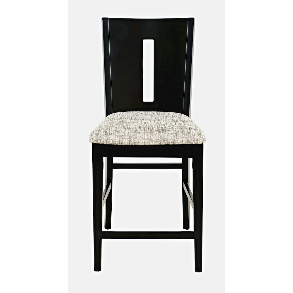 Urban Icon Contemporary Slotback Upholstered Counter Stool (Set of 2)