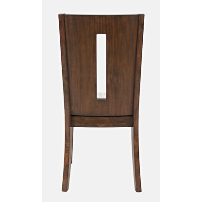 Urban Icon Contemporary Slotback Upholstered Dining Chair (Set of 2)