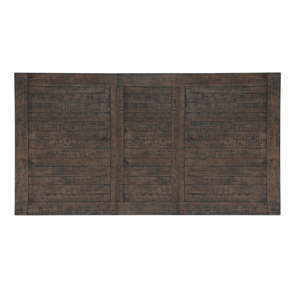 Willow Creek Distressed Solid Wood 78" Extension Dining Table
