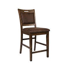 Upholstered Back Counter Stools Set of 2, Accent Bar Stools for Kitchen