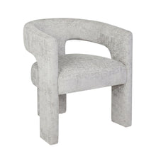 Modern Jacquard Counter Stool, Iron Frame, Grey, Single