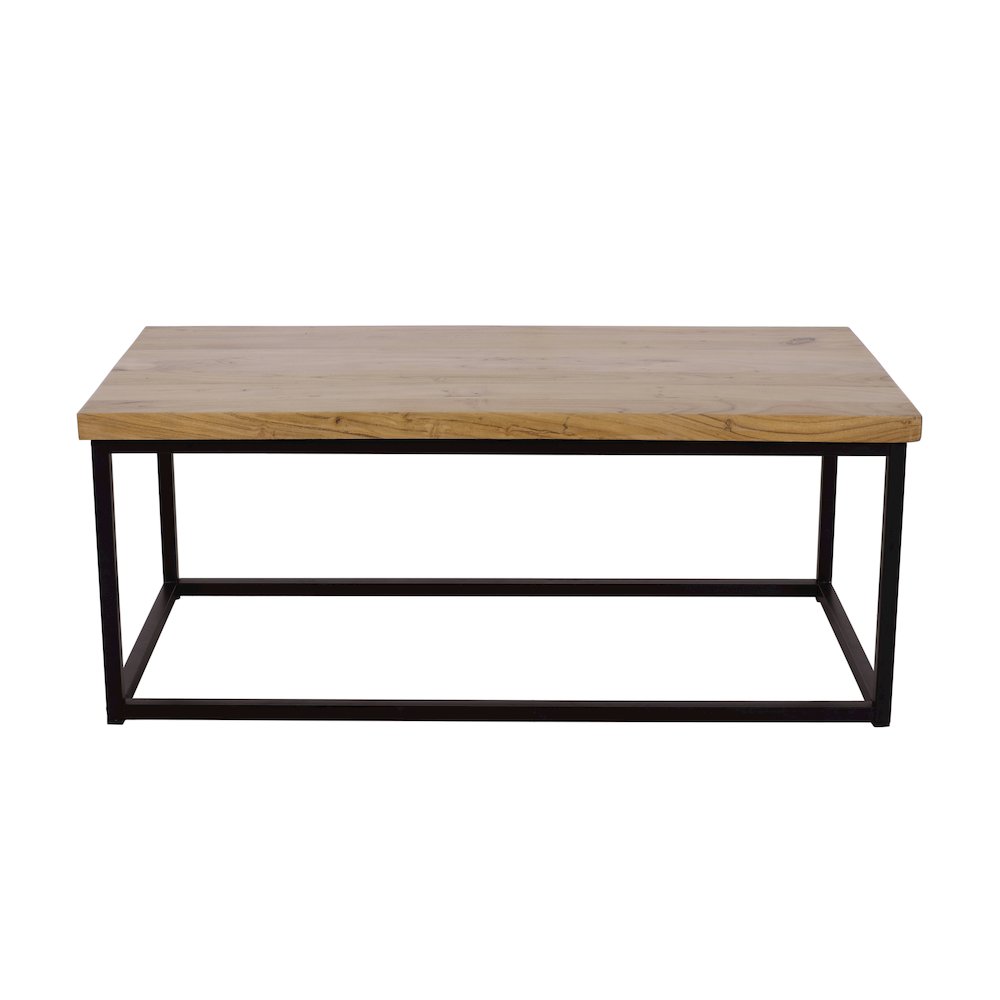 Ames Solid Wood Modern Coffee Table