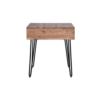 Rollins Solid Acacia End Table