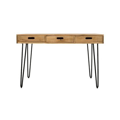 Rollins 52" Solid Hardwood Modern Counter Dining Table with Storage