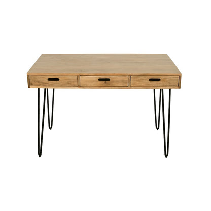 Rollins 52" Solid Hardwood Modern Counter Dining Table with Storage