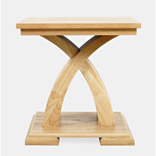 Anthology Contemporary Curved Base Square End Table