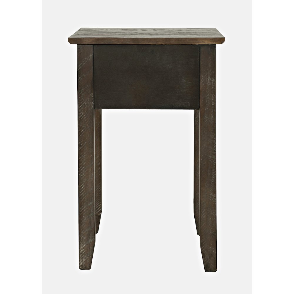 Devon Farmhouse Distressed Solid Wood End Table