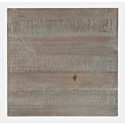 Devon Farmhouse Distressed Solid Wood End Table