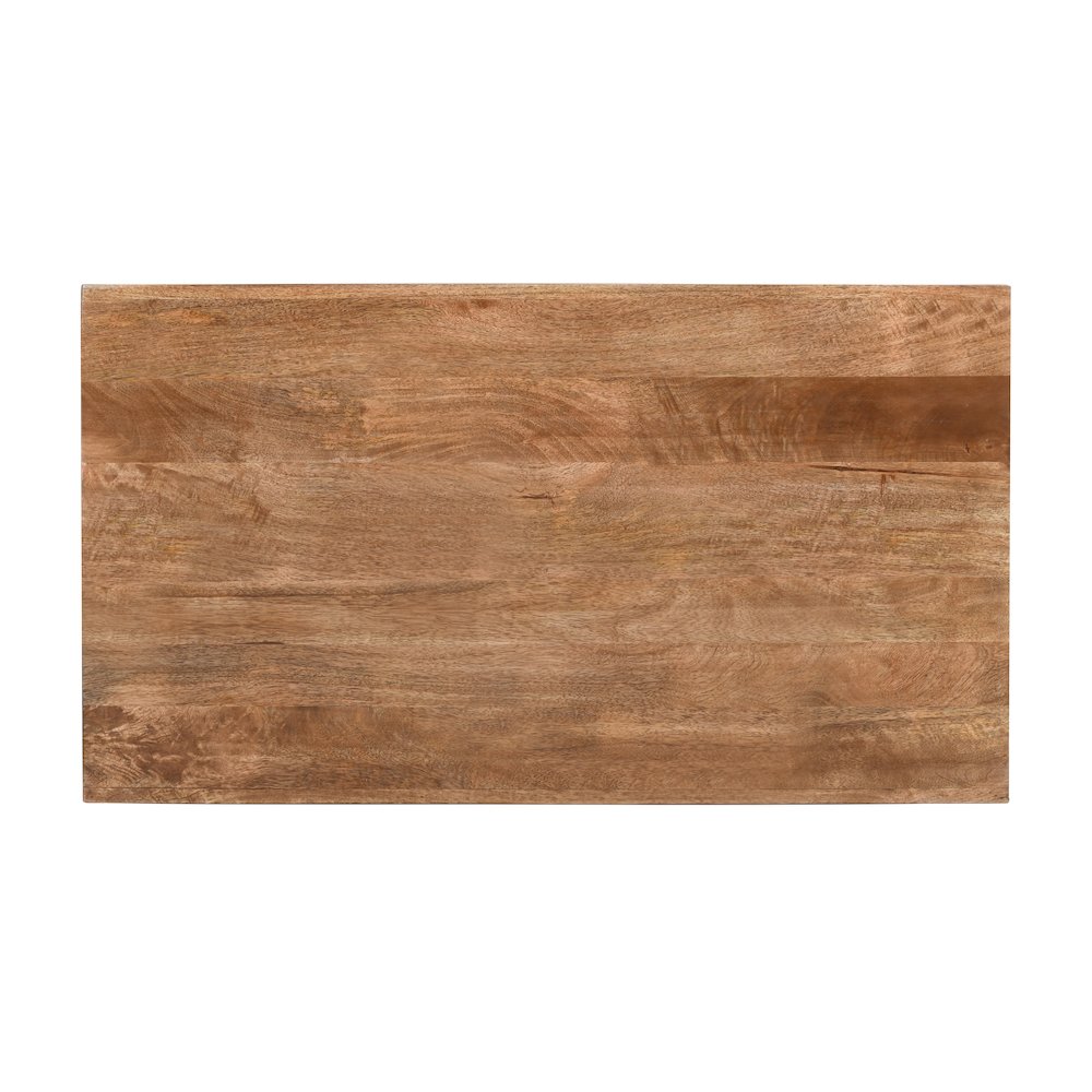 American Vintage Solid Wood Coffee Table with Apothecary Drawers