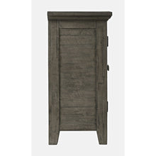 Rustic Shores 54" Coastal Distressed Acacia Four-Door Credenza Cabinet