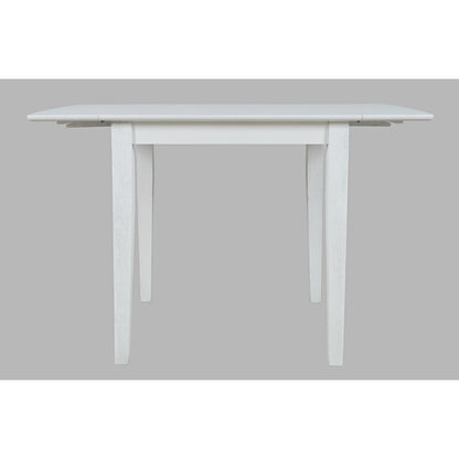Coastal Wire-Brushed Acacia Drop-Leaf Coastal Wire-Brushed Acacia Dining Table