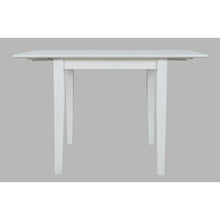 Coastal Wire-Brushed Acacia Drop-Leaf Coastal Wire-Brushed Acacia Dining Table