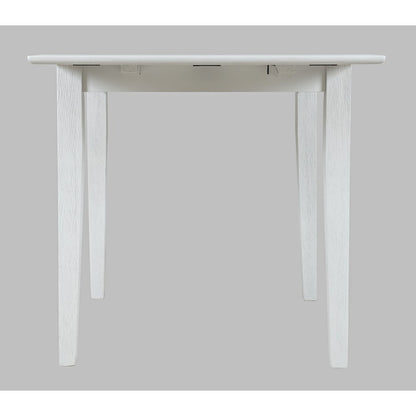 Coastal Wire-Brushed Acacia Drop-Leaf Coastal Wire-Brushed Acacia Dining Table