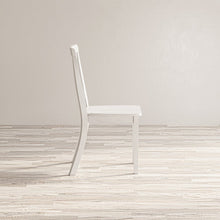 Eastern Tides Coastal Wire-Brushed Wood X-Back Acacia Dining Chair (Set of 2)