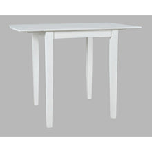 Eastern Tides Coastal Wire-Brushed Acacia Drop-Leaf Counter Height Dining Table