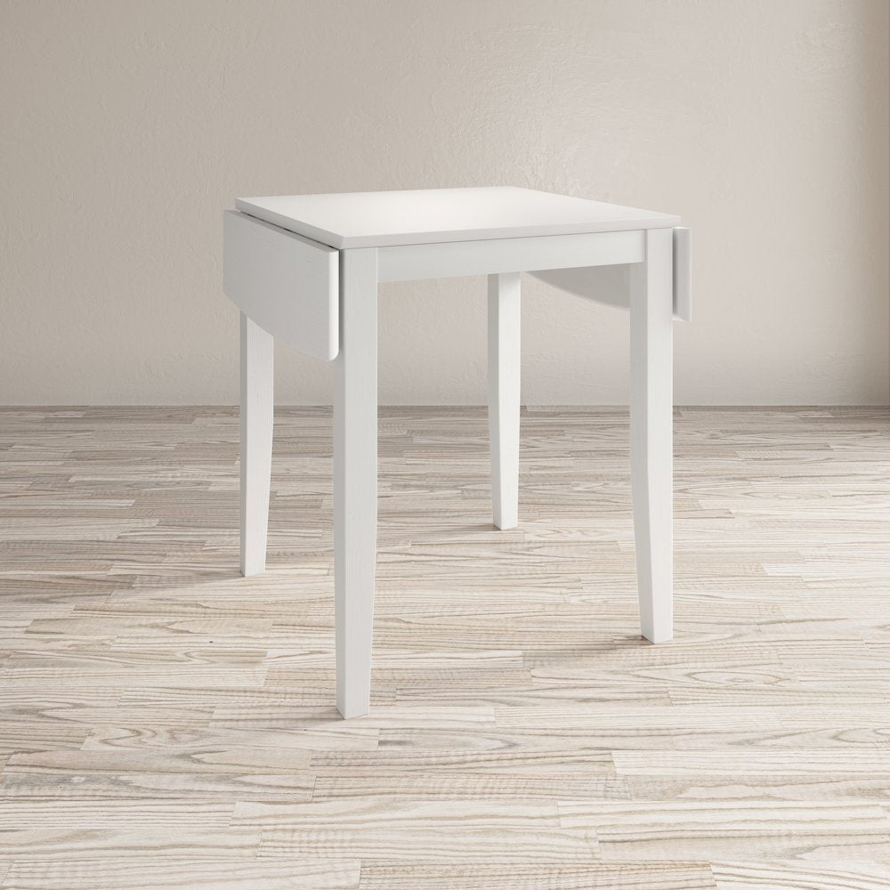 Eastern Tides Coastal Wire-Brushed Acacia Drop-Leaf Counter Height Dining Table