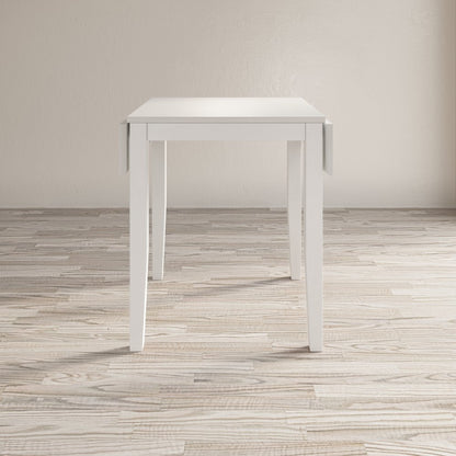 Coastal Wire-Brushed Acacia Three Piece Backless Counter Height Dining Set
