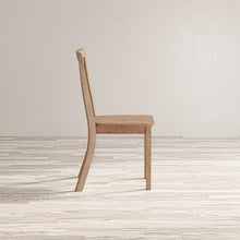 Eastern Tides Coastal Wire-Brushed Wood X-Back Acacia Dining Chair (Set of 2)