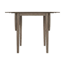 Acacia Veneer Drop-Leaf Counter Height Dining Table, Coastal, Brushed Bisque