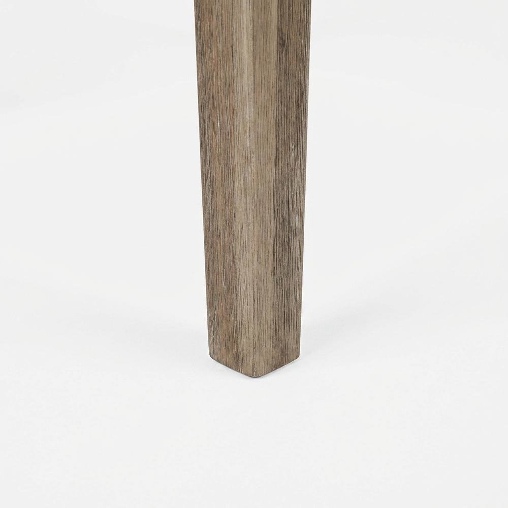 Acacia Veneer Drop-Leaf Counter Height Dining Table, Coastal, Brushed Bisque