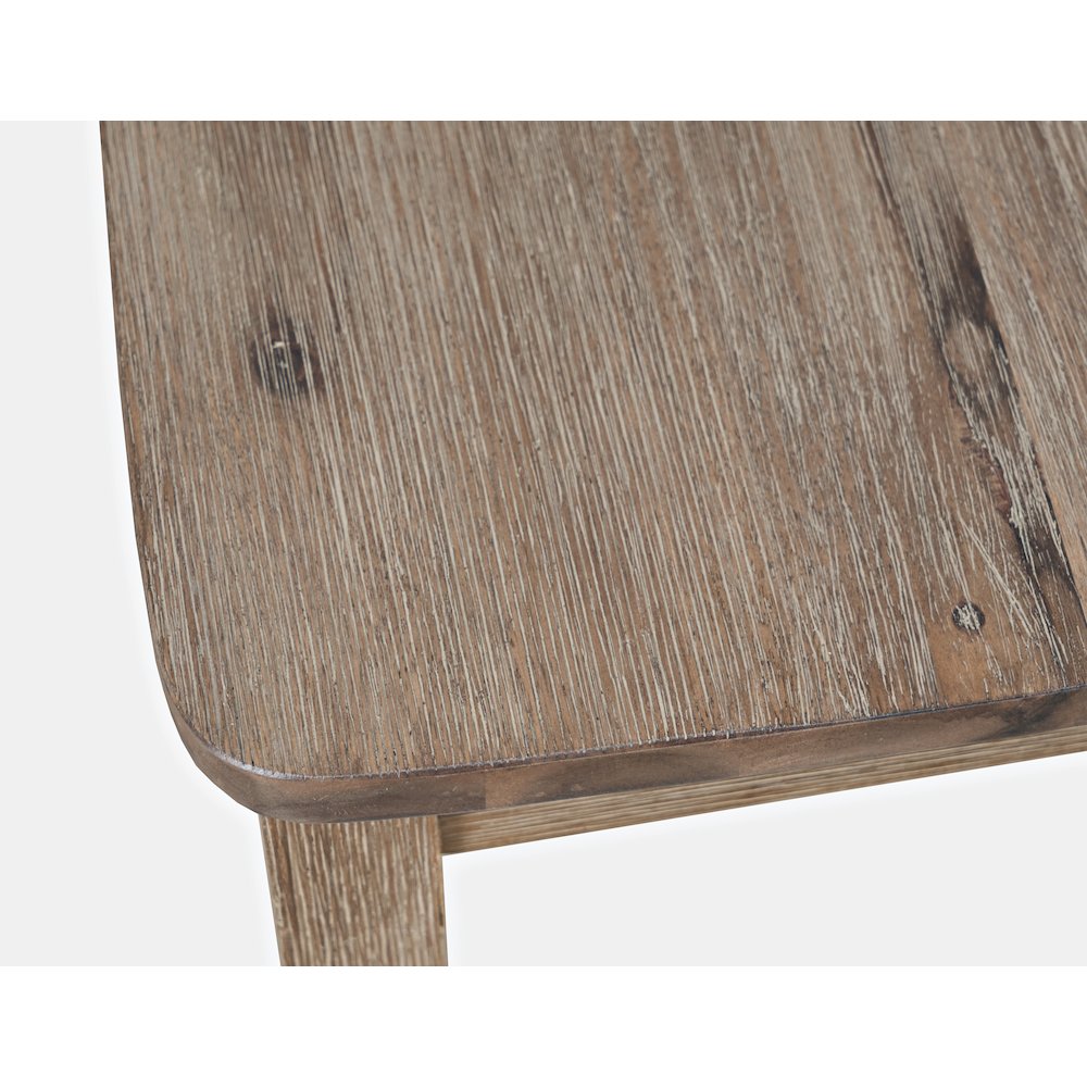 Eastern Tides Coastal Wire-Brushed Wood X-Back Counter Barstool (Set of 2)