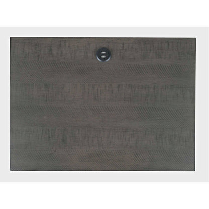 Maxton Contemporary Coastal Distressed Wood USB Charging Nightstand