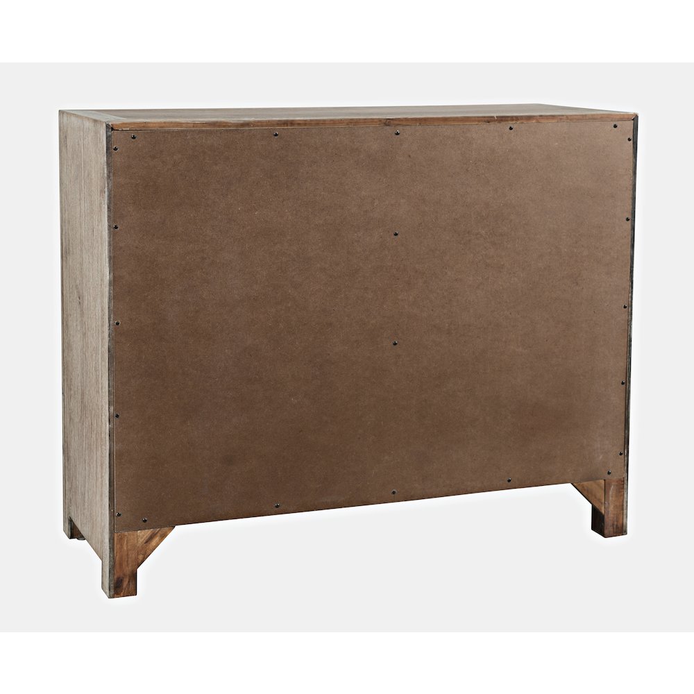 Gramercy Mid-Century Modern Chevron Two Door 40" Accent Chest