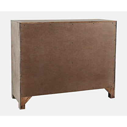 Gramercy Mid-Century Modern Chevron Two Door 40" Accent Chest